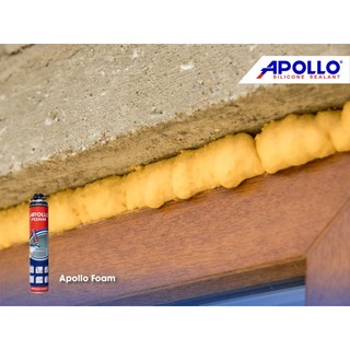 Keo Silicone Apollo - Foam bọt nở Apollo - Foam trám khe hở cho cửa đi, cửa lùa, cửa sổ