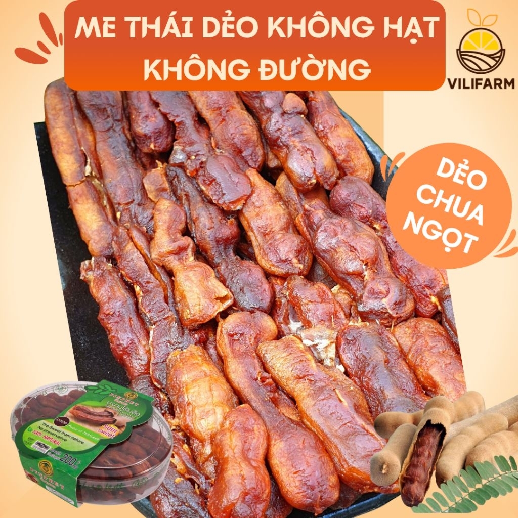 ME THÁI CHUA KHÔNG HẠT SẤY LẠNH