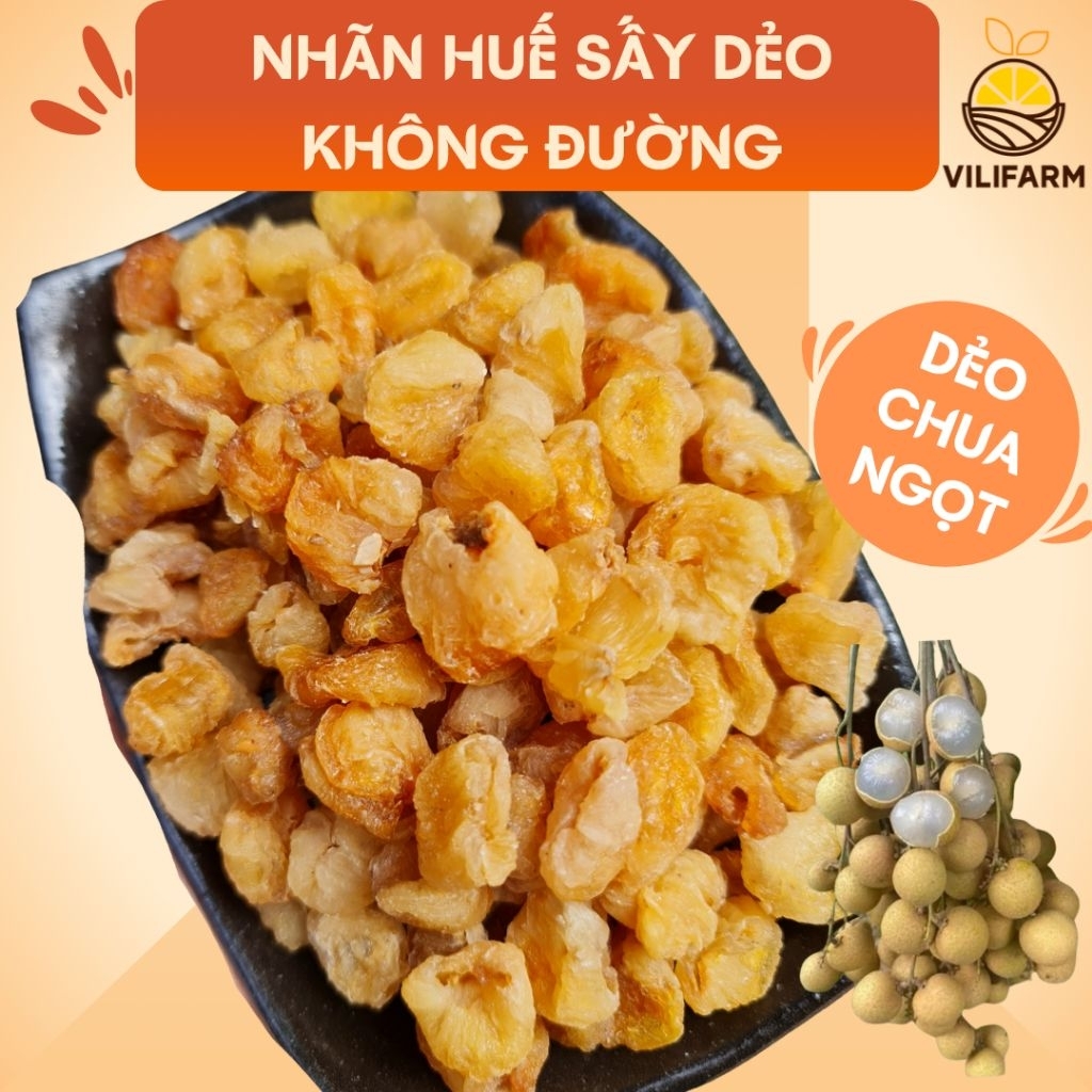 🫒🫒NHÃN HUẾ SẤY DẺO KHÔNG ĐƯỜNG KHÔNG HẠT
