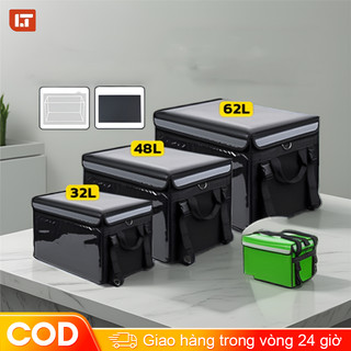  Túi giữ nhiệt giao hàng Túi Làm Lạnh Đồ Uống Cách Nhiệt dung tích 22L 32L 48L 62L dùng cho shipper Dễ dàng làm sạch 