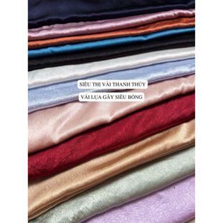 VẢI LỤA GÃY SIÊU BÓNG- DÒNG VẢI THỜI TRANG CAO CẤP 