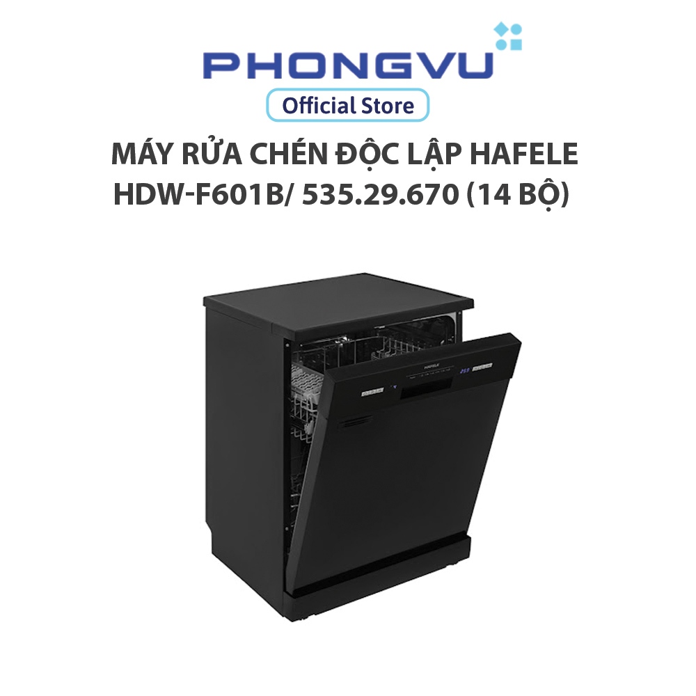 Máy rửa chén độc lập Hafele HDW-F601B/ 535.29.670 (14 Bộ) - Bảo hành 36 tháng