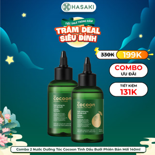 [DAILY] Combo 2 Nước Dưỡng Tóc Cocoon Tinh Dầu Bưởi Phiên Bản Mới Hasaki Sản Phẩm Chính Hãng