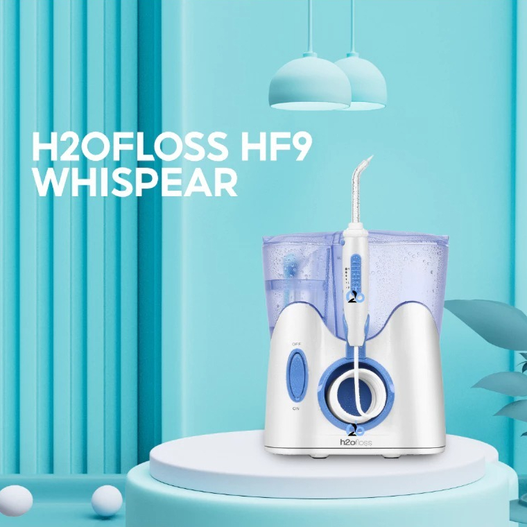 Máy tăm nước gia đình H2ofloss HF9 Whisper phiên bản 2025