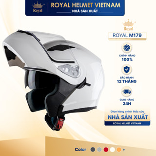 [NHÀ SẢN XUẤT] Nón Bảo Hiểm Fullface Royal M179 Lật Hàm Chính Hãng, Nón Bảo Hiểm Đi Phượt Cao Cấp Có Thông Gió