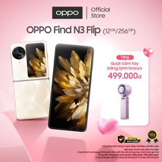 [Voucher 1500k] Điện thoại OPPO FIND N3 FLIP (12GB/256GB) | Gập mở phong cách - Hàng chính hãng