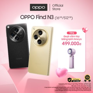 Điện thoại OPPO FIND N3 (16GB/512GB) | Điện thoại gập đẳng cấp | Nếp gập tàng hình | Màn hình 2k - Hàng chính hãng