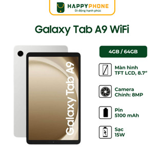 Máy Tính Bảng Samsung Galaxy Tab A9 Wifi 4GB/64GB - Hàng Chính Hãng