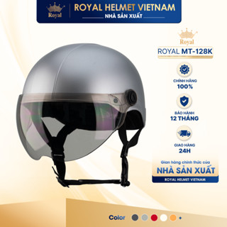   NHÀ SẢN XUẤT  Mũ Bảo Hiểm Nửa Đầu MT-128K Có Kính Nón Bảo Hiểm 1 2 Có Kính Cho Nam Và Nữ Asia Chính Hãng 