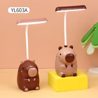  Đèn học Capybara  đèn ngủ bảo vệ mắt đèn bàn phòng ngủ quà tặng sinh nhật 