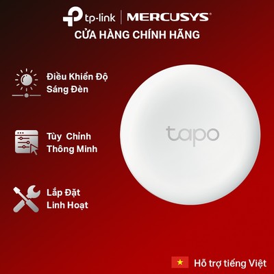 Công Tắc Thông Minh TP-Link Tapo S200D | Điều Chỉnh Độ Sáng Linh Hoạt, Dễ Dàng Lắp Đặt