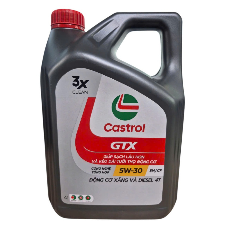 DẦU NHỚT ĐỘNG CƠ 5W30 CASTROL GTX [ CHÍNH HÃNG ]