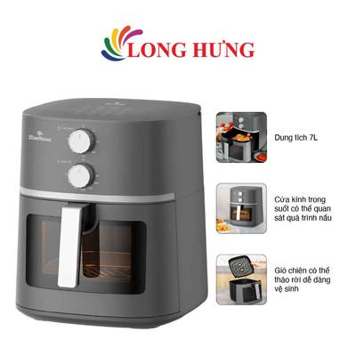 Nồi chiên không dầu Bluestone 7 lít AFB-5856 - Hàng chính hãng