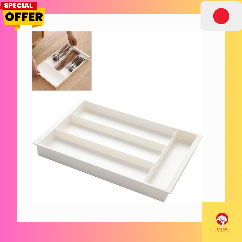 Extendable Tray & Adjustable Storage Box (Drawer Divider & Organizer for Stationery & Small Items)