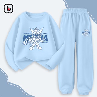  Bộ thun bé trai BabyloveGO 2025 quần áo dài tay cho bé trai bé gái size 10kg đến 35kg BD-CA15 