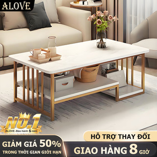 ALOVE Bàn Trà Phòng Khách Hiện Đại Gỗ MDF Cao Cấp Có Ngăn Lưu Trữ Đa Năng Sang Trọng Tiện Dụng