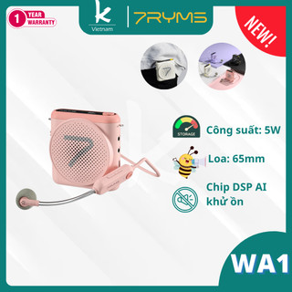 Máy Trợ Giảng 7RYMS WA1 - WA2 - WA1 SE – Âm Thanh To Rõ Pin 23h Bluetooth & Chống Hú 
