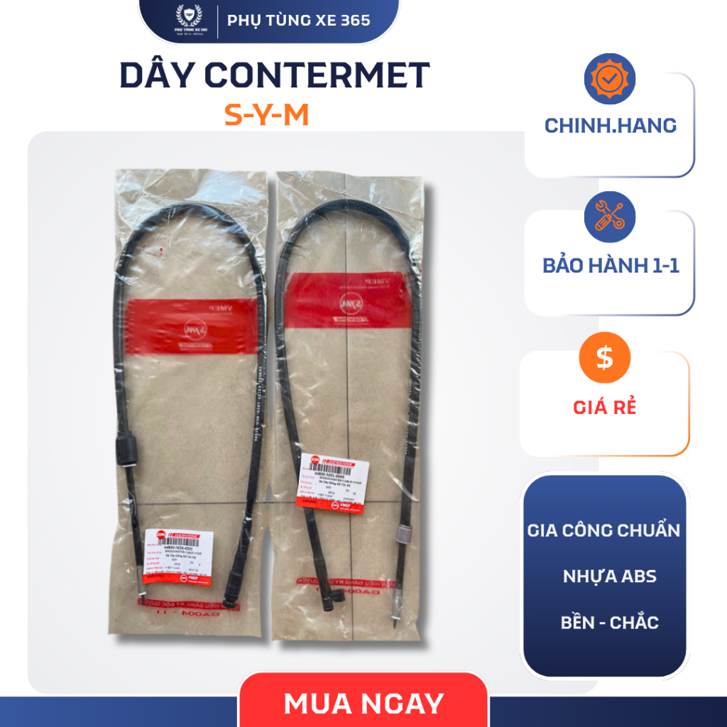 Dây công tơ mét Angle S.Y.M, Dây contermet Angle, dây đồng hồ S.Y.M
