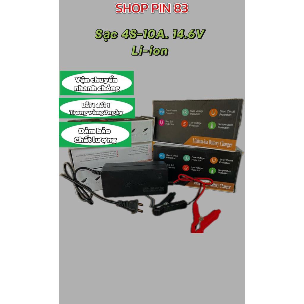 Sạc Pin 4S 14.6v-10A( Li-ion)