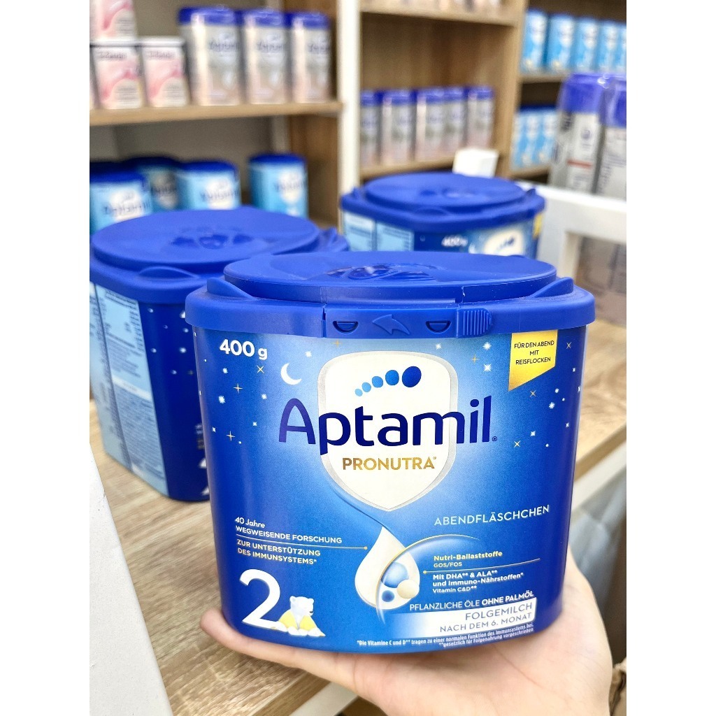 (Date mới nhất) Aptamil Uống Đêm Hộp 400gr Nội Địa Đức - Aptamil Abend Flaschche