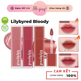 Son Kem Bóng Lì Lilybyred Bloody Liar Coating Tint hiệu ứng môi căng mướt, mềm mại độ bám màu siêu tốt
