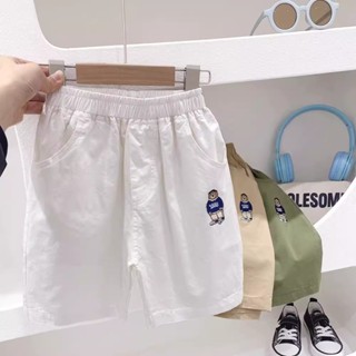  Quần đùi kaki quần short kaki cho bé trai kaki phong cách hàn quốc từ 10kg- 32kg QKINTR19 