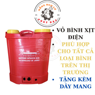 Vỏ bình xịt điện KAWASAKI ,16L ,20L.Vỏ dày,mang êm.,bền ,đẹp