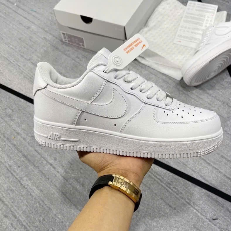 Giày AF1 trắng bản cao cấp, giày Air Force 1 low các phối màu full bill box | BigBuy360 - bigbuy360.vn