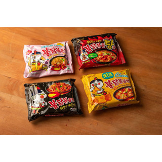 Mì cay Samyang đủ vị Truyền thống/ Phomai/ Tương đen/ Chua cay