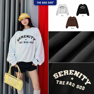 Áo sweater nỉ dài tay The Bad God Signature Star Serenity