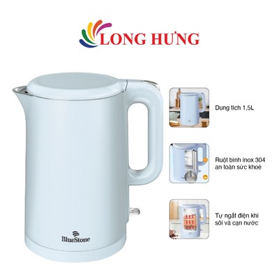 Bình đun siêu tốc Bluestone 1.5 lít KTB-3457 - Hàng chính hãng