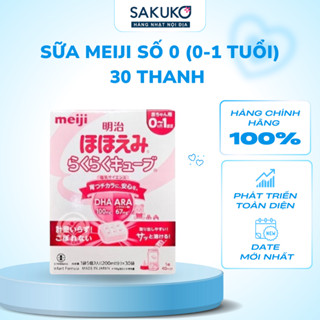 Sữa MEIJI Số 0 Cung Cấp DHA Vitamin Và Khoáng Chất Cho Bé - 30 Thanh 2101012103012