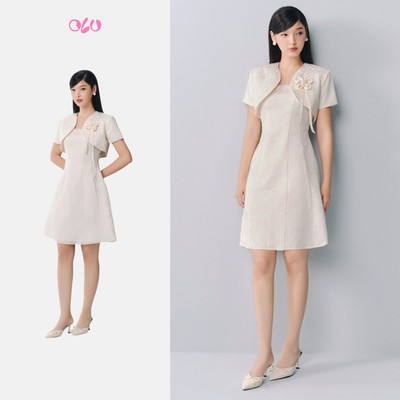 Set OLV đầm và áo khoác đi làm dự tiệc Keaton Dress