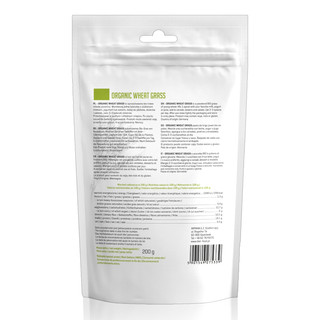 Bột cỏ lúa mì hữu cơ Wheat Grass 150gr Dragon - Diet Food - Bột thực vật - Ăn thực dưỡng - Organic Stores