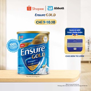 Sữa bột Ensure Gold Abbott hương vani ít ngọt 800g