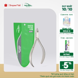 Kềm Cắt Da Thép Chuyên Dụng Mạ Niken Rung Bóng KỀM NGHĨA D.206 (Không Chống)