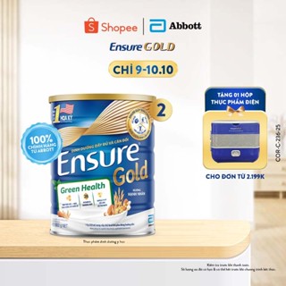 Combo 2 Lon Sữa bột Ensure Gold Green Health 800g/ 850g