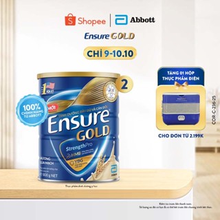 Combo 2 Lon Sữa bột Ensure Gold Abbott hương lúa mạch 800g/ 850g