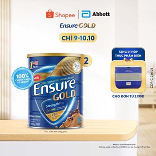 Combo 2 Lon Sữa bột Ensure Gold hương Cà phê 800g/ 850g