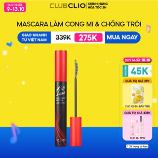 [DUY NHẤT 9-13.10] Mascara Làm Cong Mi, Chống Trôi Clio Kill Lash Superproof Mascara 7g