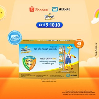 Thùng 48 hộp Sữa nước Abbott Grow Gold 110ml/hộp