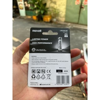 pin aa maxell alkaline 4 viên