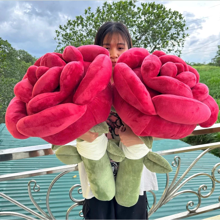 Gấu Bông Hoa Hồng Khổng Lồ – Quà Tặng Người Yêu, Bạn Gái Dịp 20/10, Valentine, Sinh Nhật