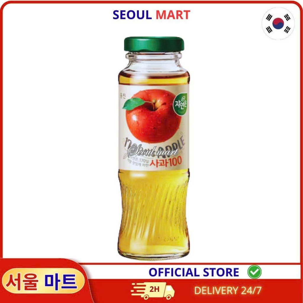 Nước Ép Táo Woongjin Hàn Quốc – Chai 180ml | SEOUL MART