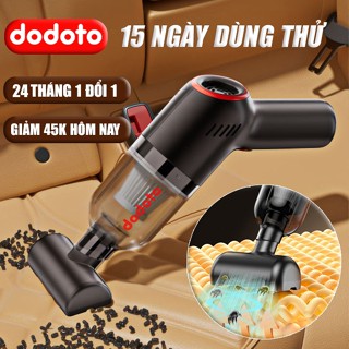 Máy hút bụi ô tô dodoto, hút bụi cầm tay không dây xe ô tô gia đình công suất lớn 25.000 Pa