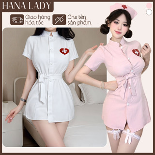  Đồ Ngủ Cosplay - Set Váy Hóa Trang Cô Y Tá Xinh Đẹp Ngọt Ngào Quyến Rũ CP333 