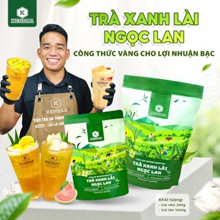 Trà Xanh Lài Ngọc Lan KENBAR - Pha Trà Chanh, Trà Trái Cây, Trà Chanh Giã Tay - hương vị thanh mát, hậu ngọt
