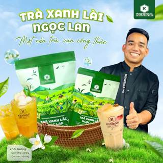 Trà Xanh Lài Ngọc Lan KENBAR 200Gr/1KG - thơm tự nhiên, thanh mát dễ uống, không say trà, pha trà chanh, mãng cầu, v.v..