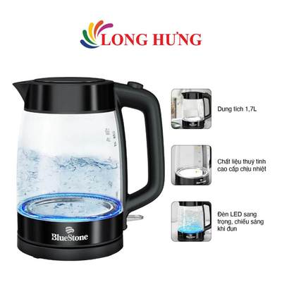 Bình đun siêu tốc Bluestone 1.7 lít KTB-3428 - Hàng chính hãng