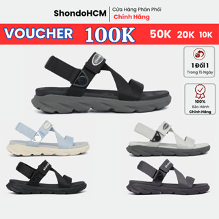  Sandal SHONDO Nam Nữ đi học đi chơi F6 SPORT Quai Xoay 360 độ tiện lợi mang như dép êm nhẹ bên lâu 2 mầu đen và xám 
